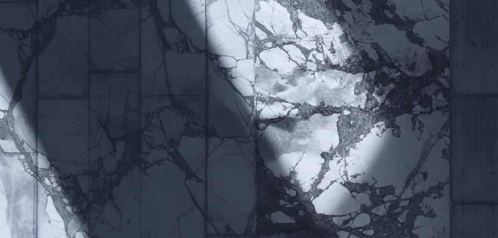 Prestigious cinematic marble architecture